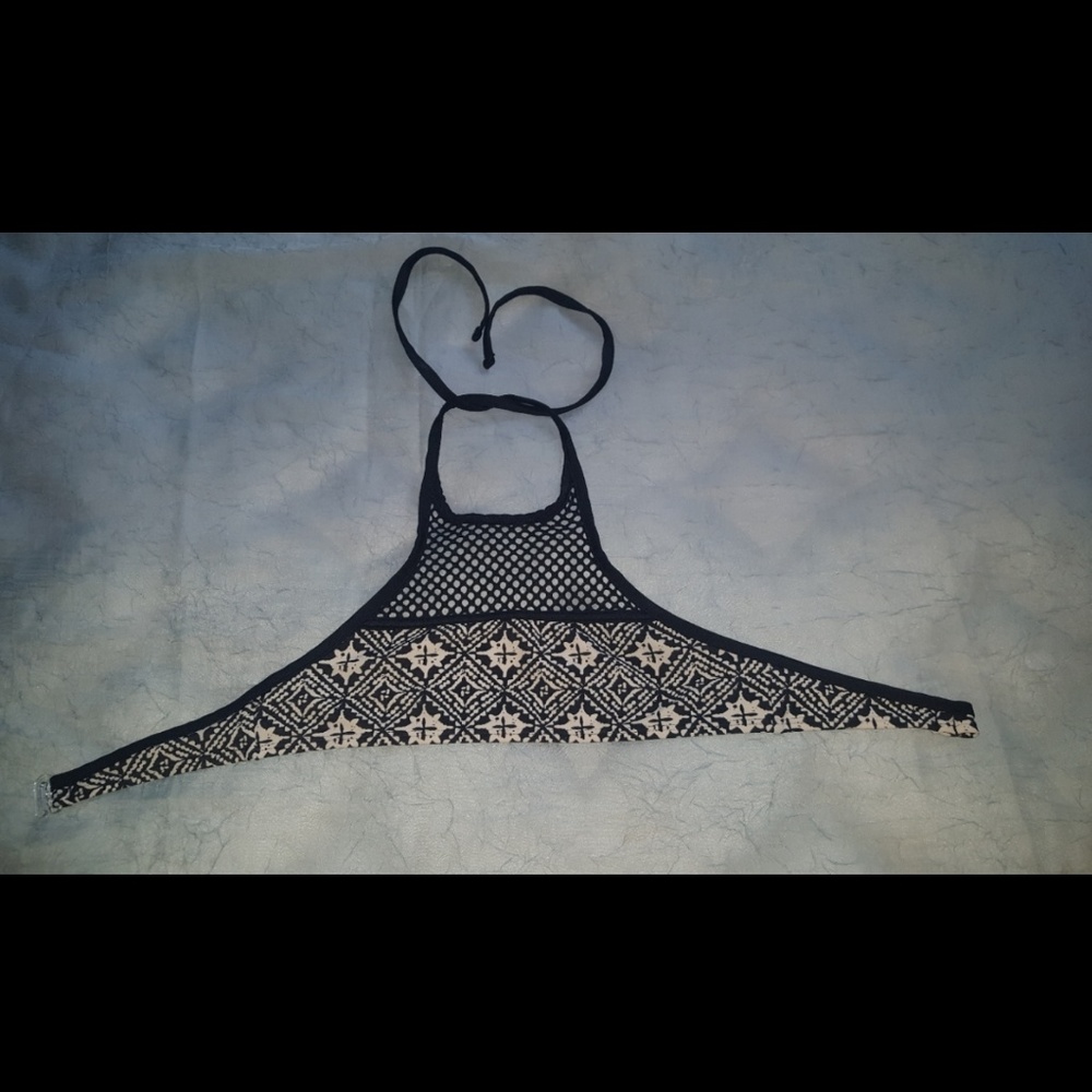 Black Bikini Halter Top XXS